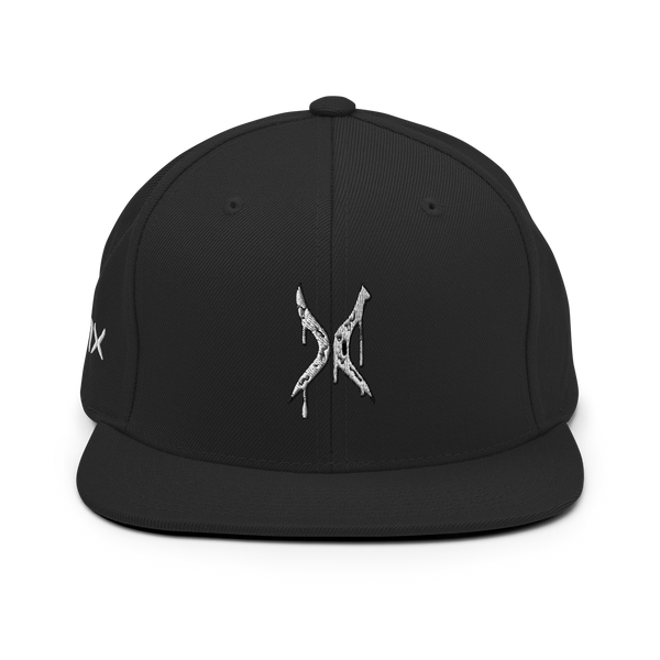 Drippy X Logo Snapback