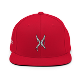 Drippy X Logo Snapback